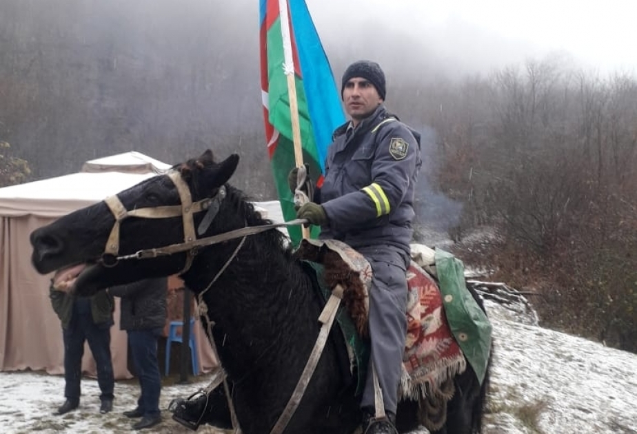 В Шахдагском национальном парке состоялась конная прогулка