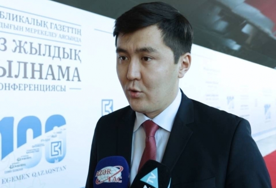 إعلاميون كازاخستانيون راغبون في تعزيز التعاون مع أذربيجان