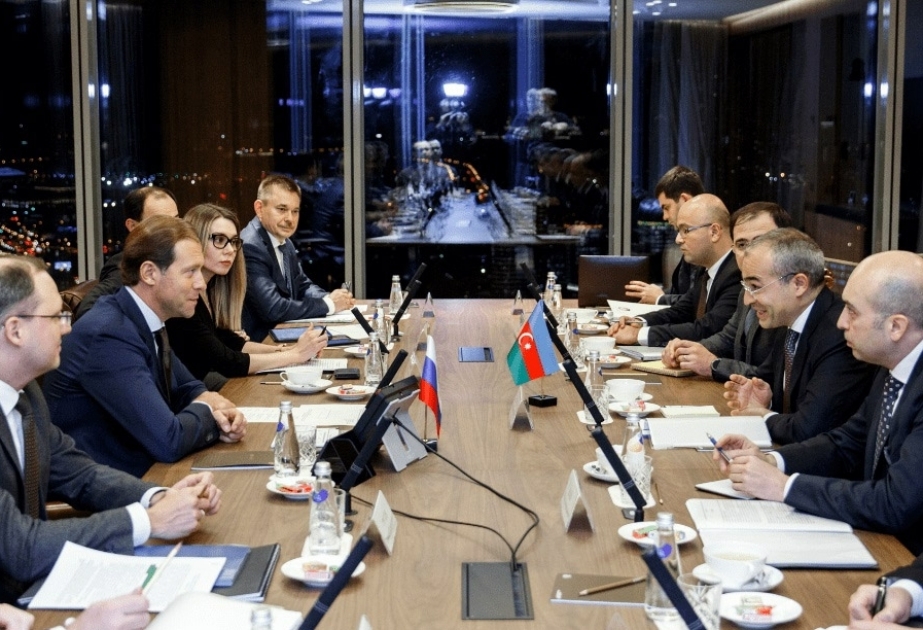 Министр экономики Азербайджана Микаил Джаббаров провел в Москве ряд деловых встреч