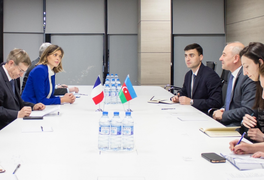 Francia está interesada en el trabajo de Azerbaiyán en el sector energético