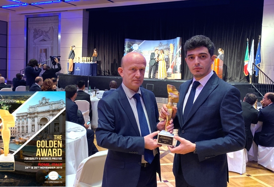 "Azerenerji" fue galardonada con el “Premio de Oro a la Calidad y a los Logros Sobresalientes en 2019”
