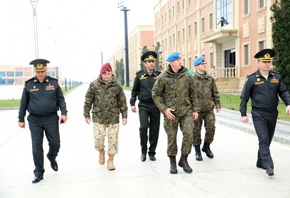 Polşa Silahlı Qüvvələrinin nümayəndə heyəti Azərbaycana səfər edib