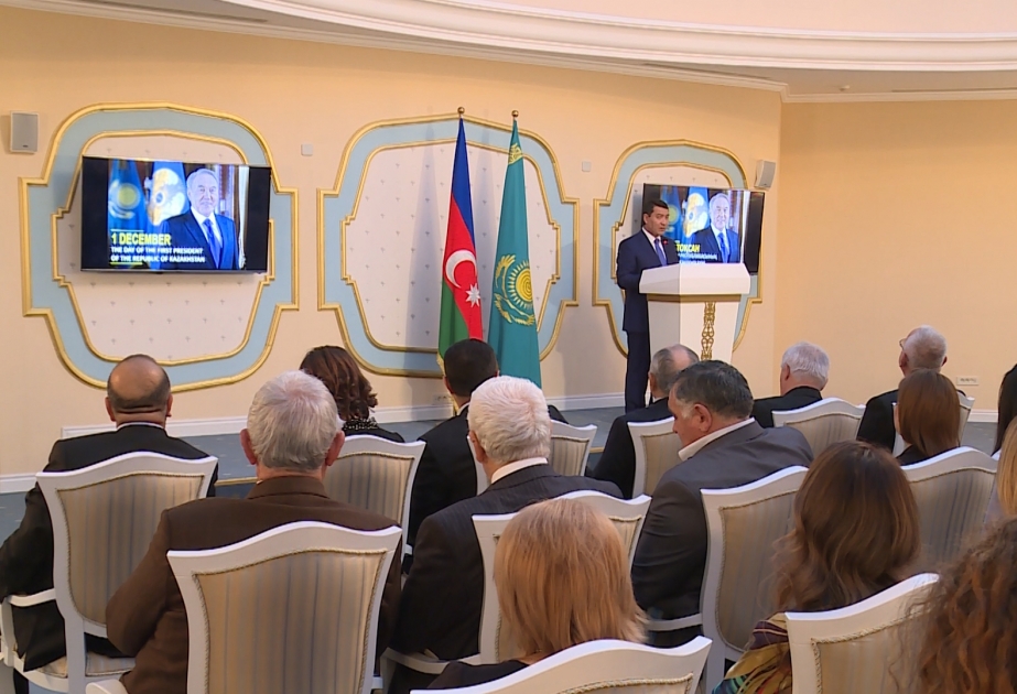 Səfir Serjan Abdukərimov: Azərbaycan ilə Qazaxıstanı tarixi dostluq əlaqələri birləşdirir VİDEO