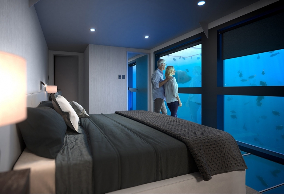 Avstraliya Mərcan dənizində ilk sualtı otelini istifadəyə verir