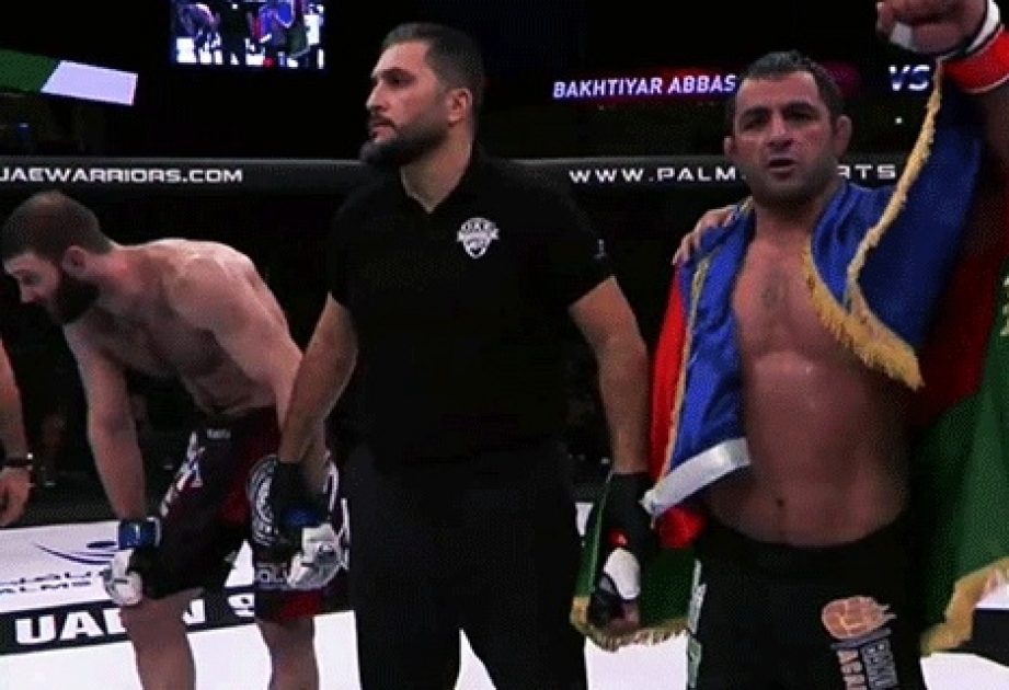 MMA döyüşçümüz Bəxtiyar Abbasov növbəti qələbəsini qazanıb