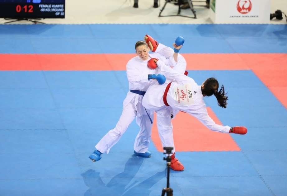 La karatéka azerbaïdjanaise Nourané Aliyeva disputera le bronze à Madrid