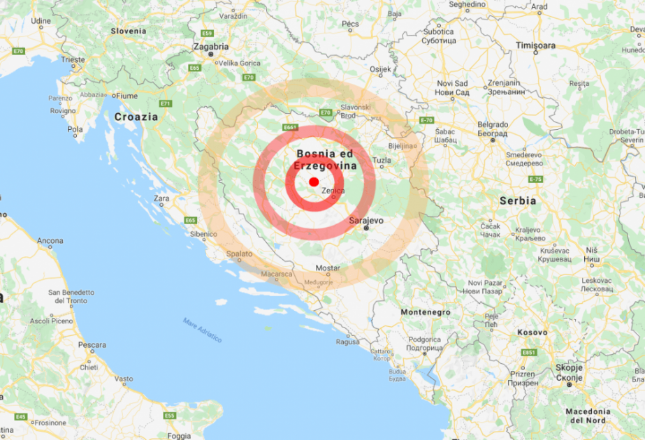 زلزال يضرب البوسنة والهرسك