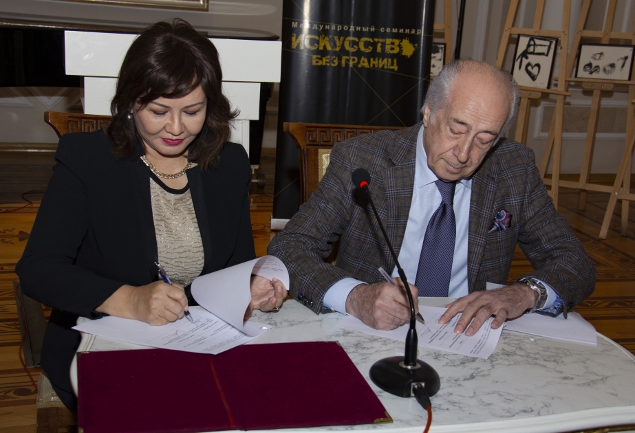 Museos Nacionales de Arte de Azerbaiyán y Kazajstán firman un Memorando de Entendimiento