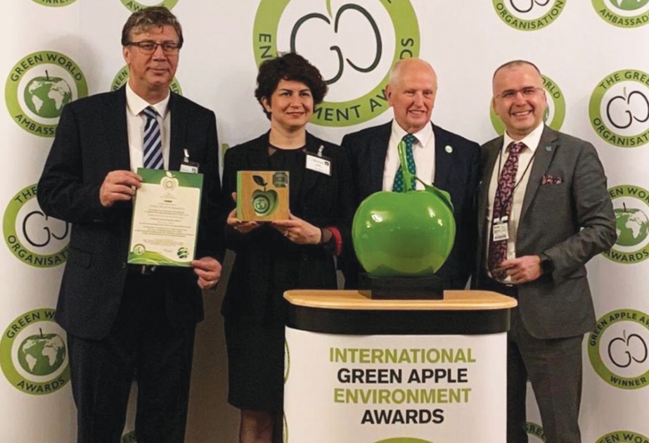 TANAP receives “World Leader” and “Green World Ambassador” awards