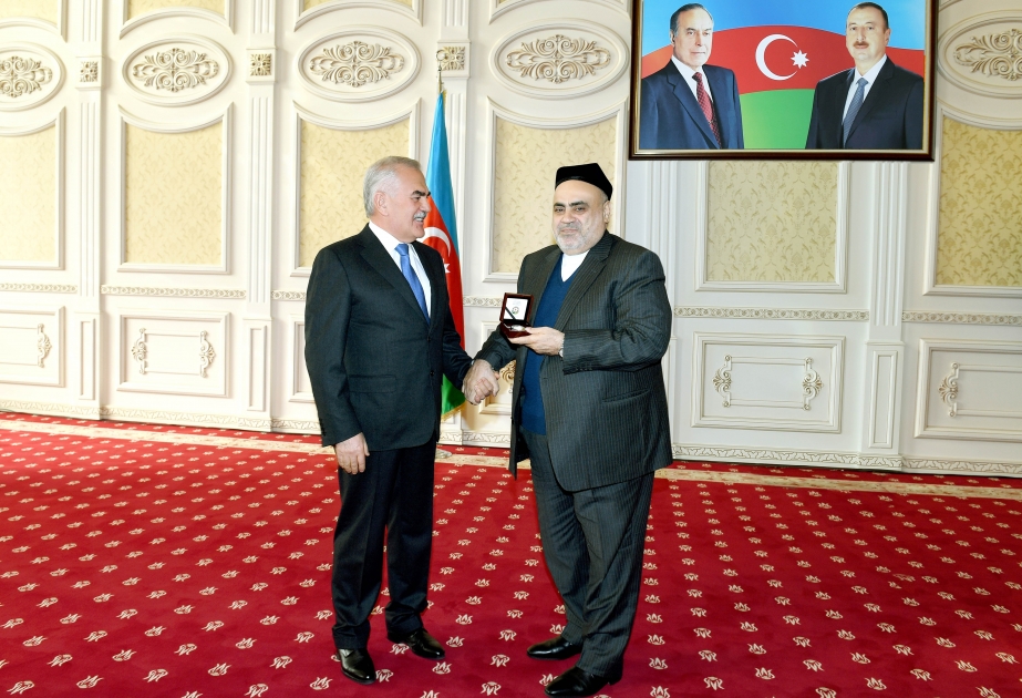 Naxçıvanda Şeyxülislam Allahşükür Paşazadənin 70 illik yubileyi qeyd olunub