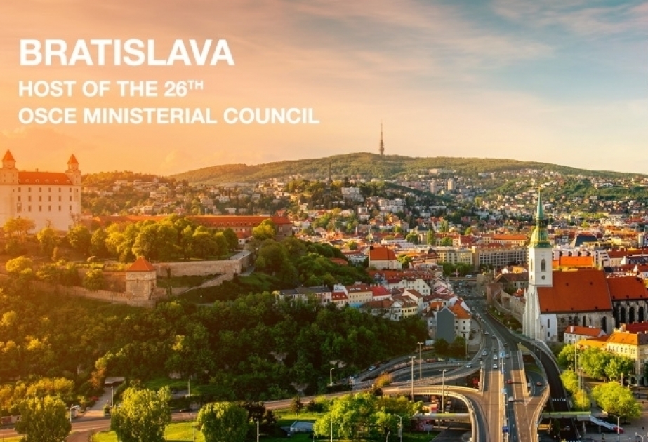 انطلاق فعاليات الاجتماع الـ26 لمجلس وزراء الخارجية لمنظمة الأمن والتعاون في أوروبا في براتيسلافا