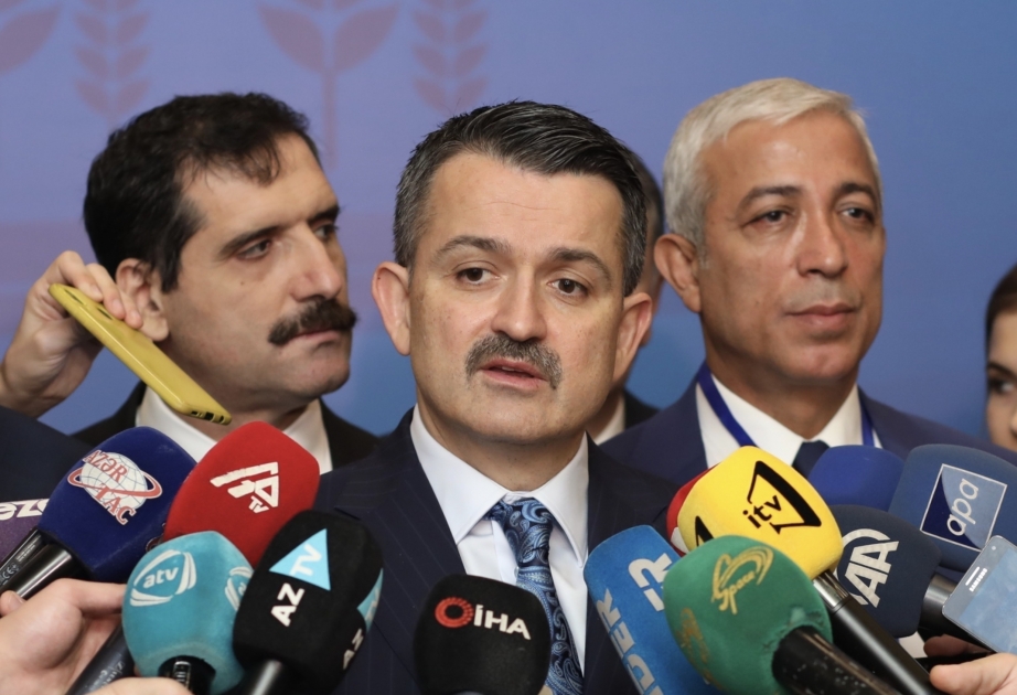 Bekir Pakdemirli: “Turquía, Azerbaiyán y Georgia organizarán exportaciones conjuntas de avellanas”