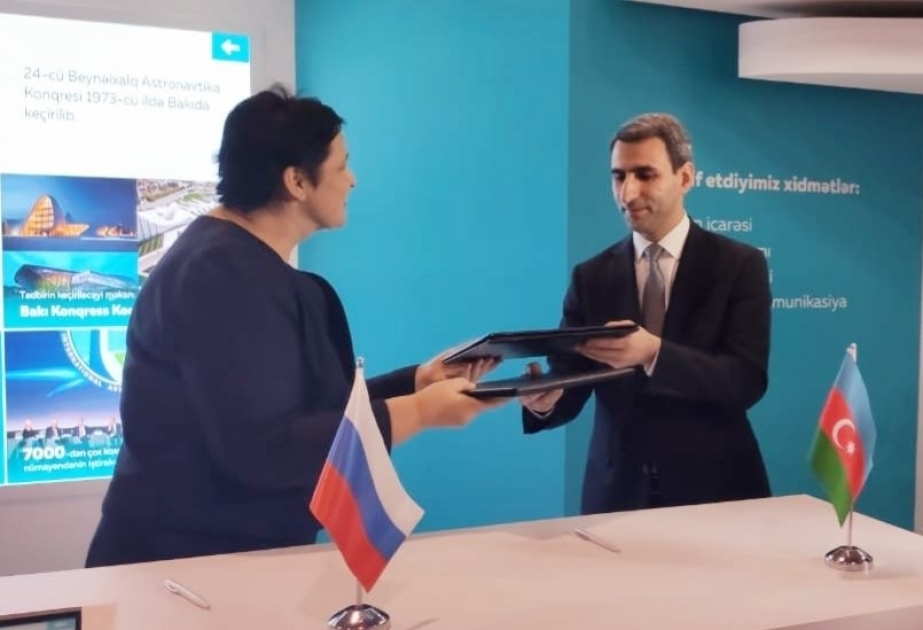 «Азеркосмос» и российский оператор спутниковой связи подписали соглашение о сотрудничестве