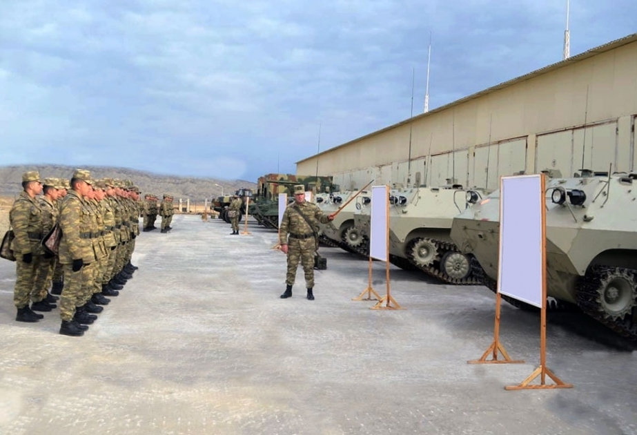 Heydər Əliyev adına Azərbaycan Ali Hərbi Məktəbinin kursantlarının çöl çıxışları başlayıb