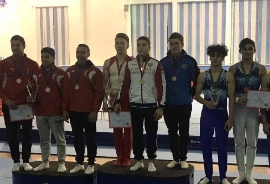 Gimnastas azerbaiyanos ganan 7 medallas en el torneo internacional celebrado en Rusia