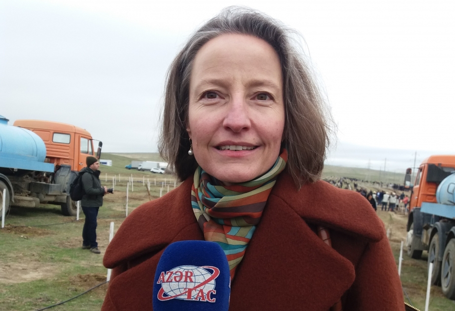 Muriel Peneveyre: “Plantación masiva de los árboles tendrá un efecto en el enriquecimiento de oxígeno de la atmósfera”