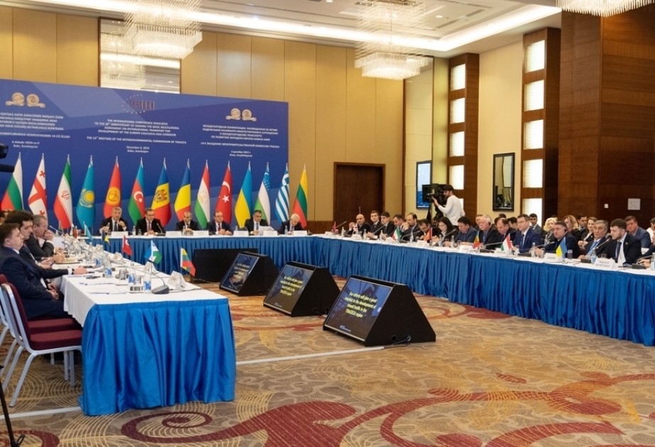 Presidencia de la Comisión Intergubernamental TRACECA se trasladó a Azerbaiyán