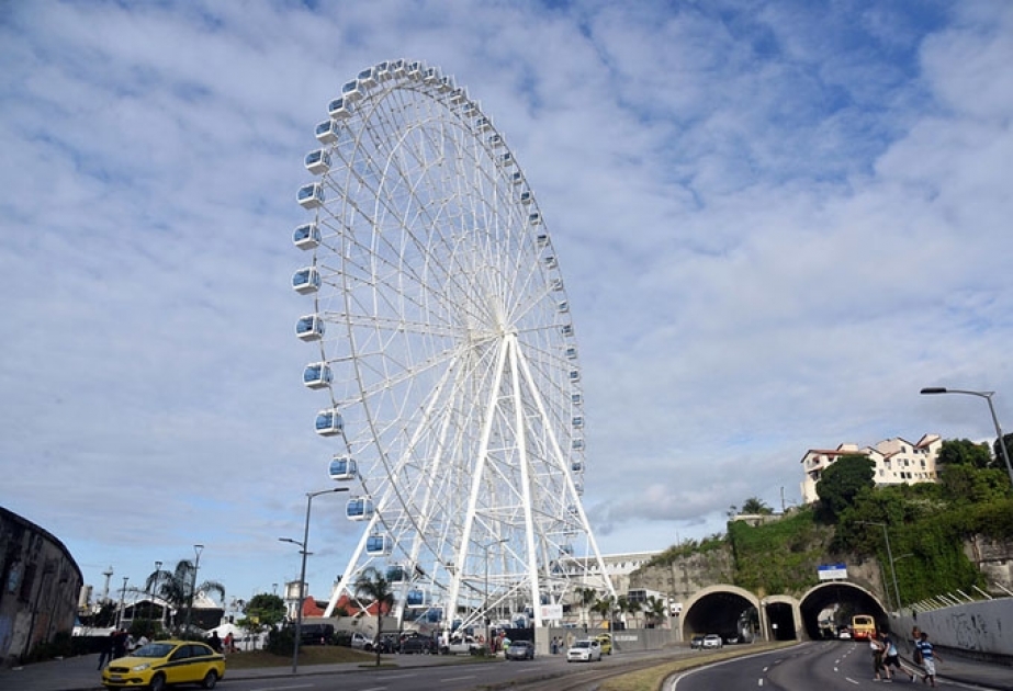 Río de Janeiro inaugura la mayor noria de América Latina
