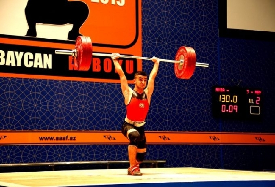 Azerbaijani weightlifter crowned European champion
