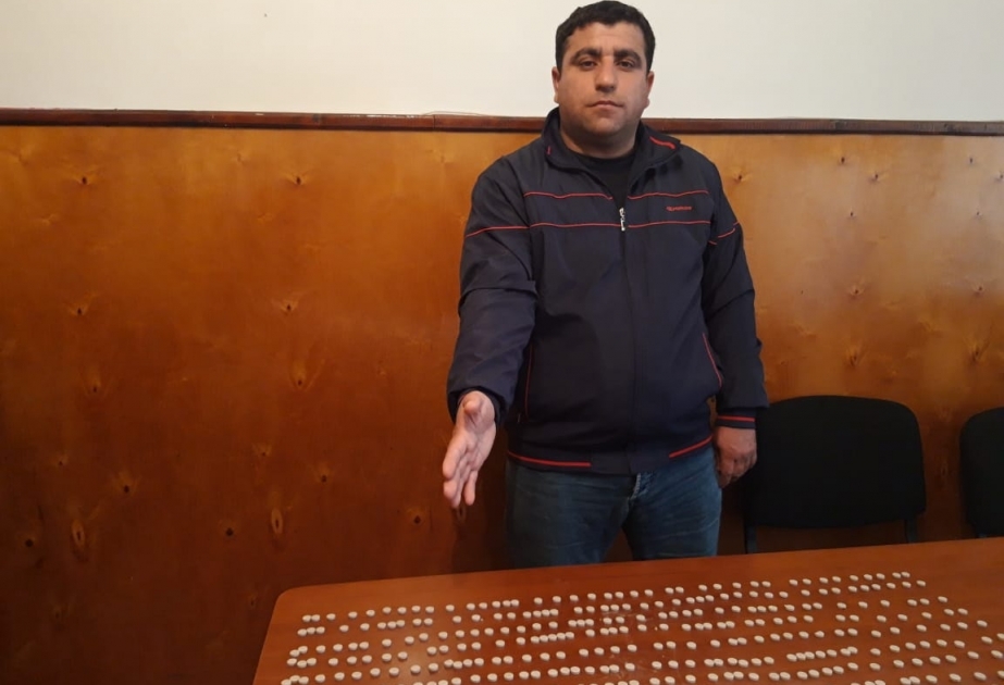 Astara polisi İrandan qaçaqmalçılıq yolu ilə gətirilmiş narkotik tərkibli həblər aşkarlayıb