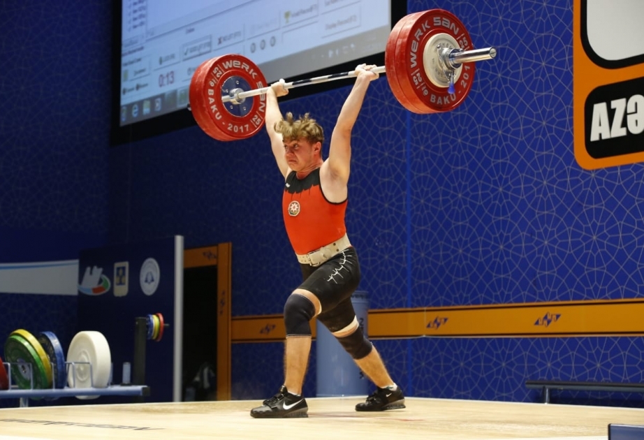 Azerbaijan`s weightlifter clinches European bronze