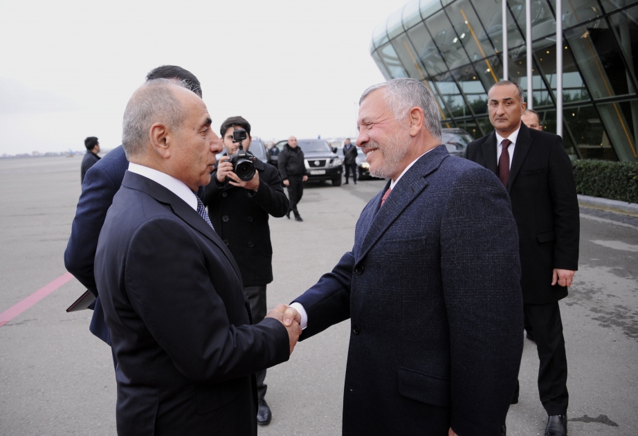 King Abdullah II of Jordan completes official visit to Azerbaijan