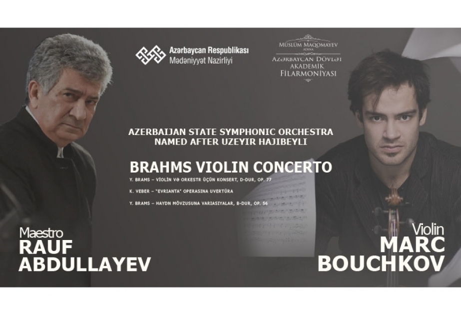 Violinist Marc Bouchkov gibt Konzert in Baku