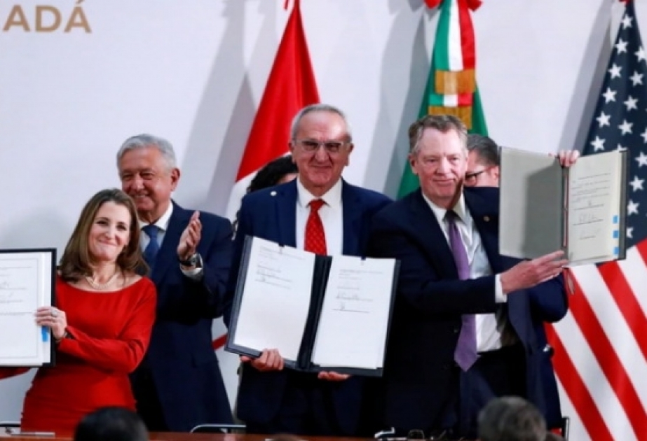 México, Canadá y Estados Unidos firman un protocolo para enmendar el nuevo tratado comercial
