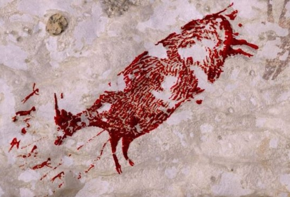 В пещере в Индонезии нашли самый древний рисунок сцены охоты. Ему больше 40 тысяч лет