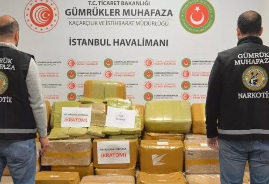 İstanbul aeroportunda Türkiyə tarixində rekord miqdarda narkotik maddə ələ keçirilib