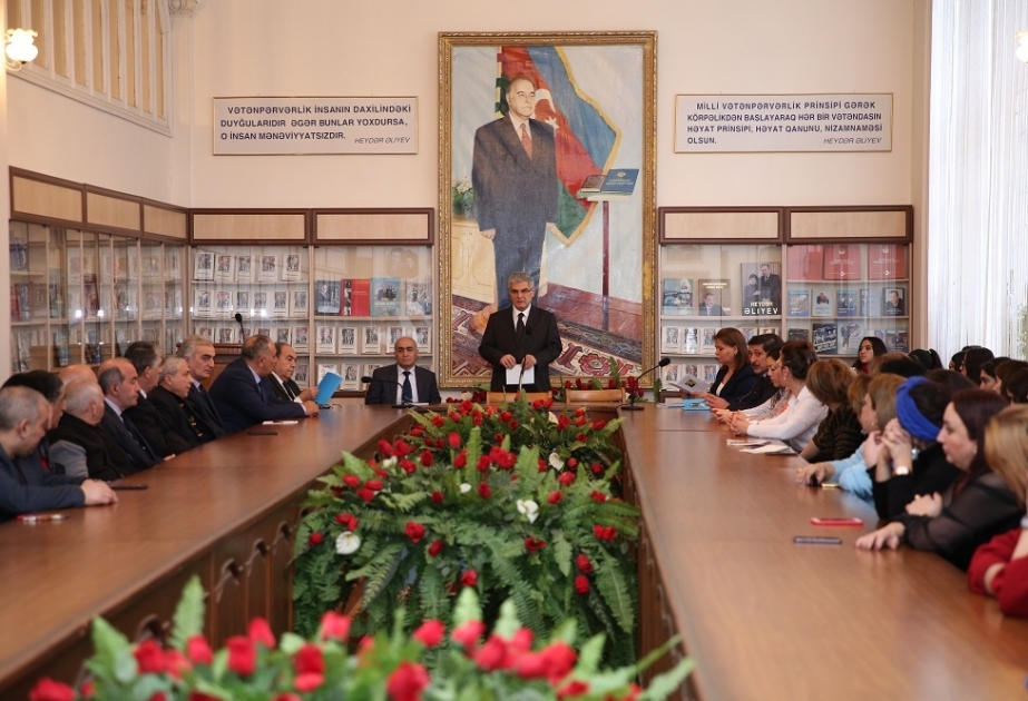 Pedaqoji Universitetdə “Nəsimi-650” kitabının təqdimatı olub