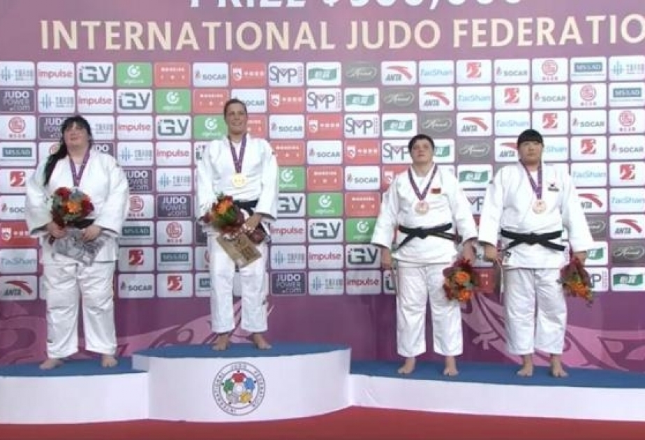 Azərbaycan cüdoçusu İrina Kindzerska “Masters” turnirində gümüş medal qazanıb