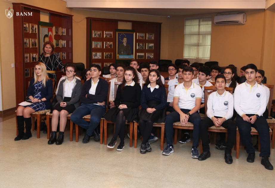 BHOS, Lyceum named after academician Zarifa Aliyeva expand cooperation