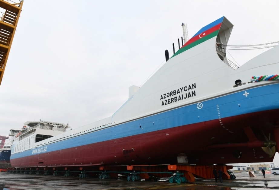 Transbordador "Azerbaiyán" entrará en servicio el próximo año