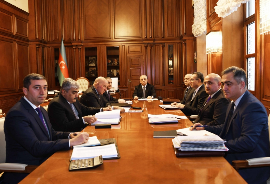 Ordentliche Sitzung des SOFAZ- Aufsichtsrats im Ministerkabinett