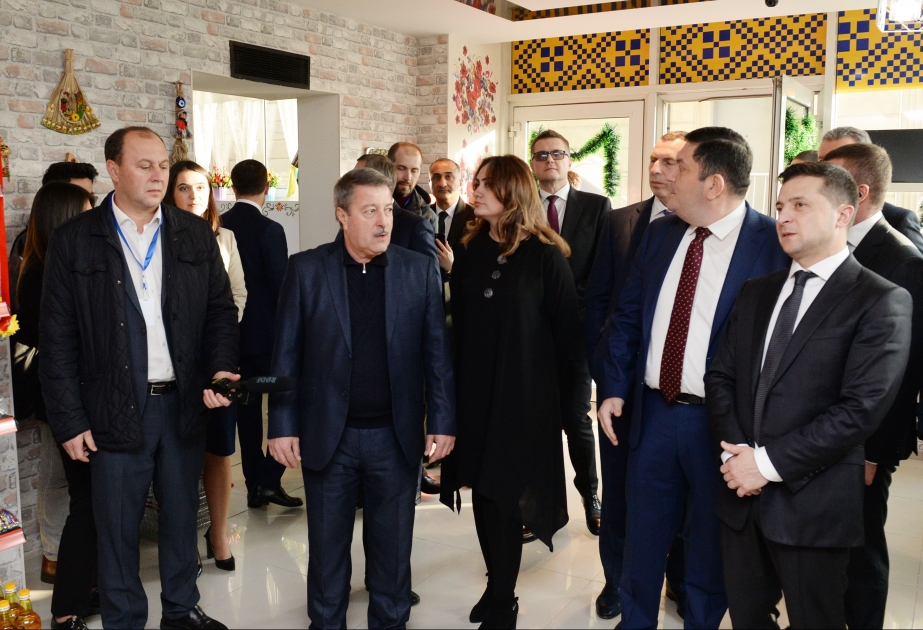 Bakıda “Ukrayna məhsulları” ticarət şəbəkəsinin mərkəzi mağazası açılıb