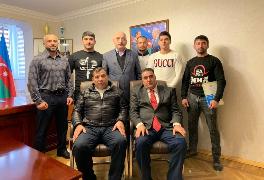 Награждены сотрудники Федерации синдо-рю и пенджак силат Азербайджана