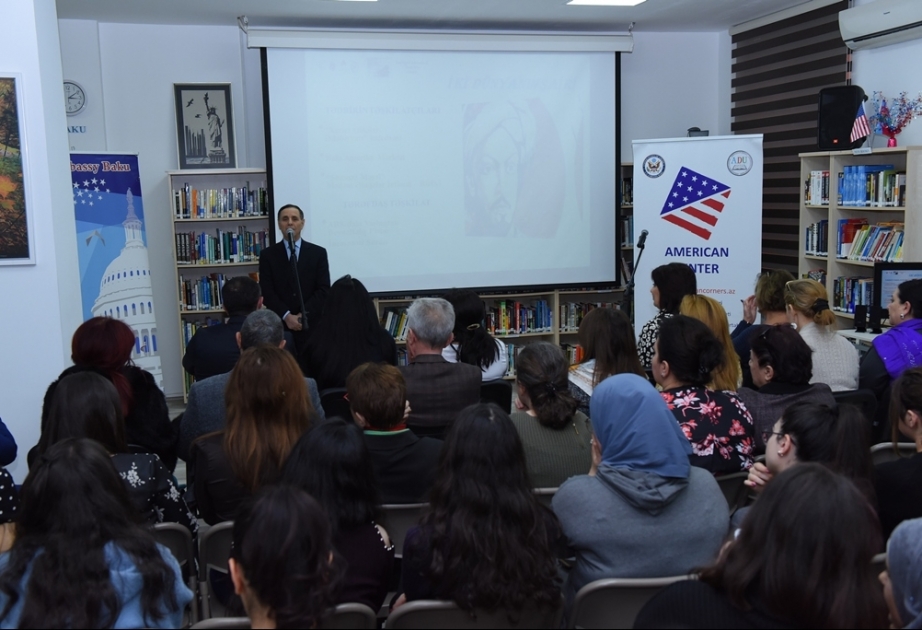 Azərbaycan Dillər Universitetində ədəbi-bədii gecə: iki dünyanın şairi