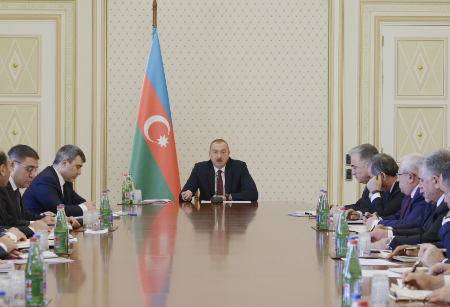 President Ilham Aliyev chaired meeting on results of cotton-growing season and measures to be taken in 2020 VIDEO