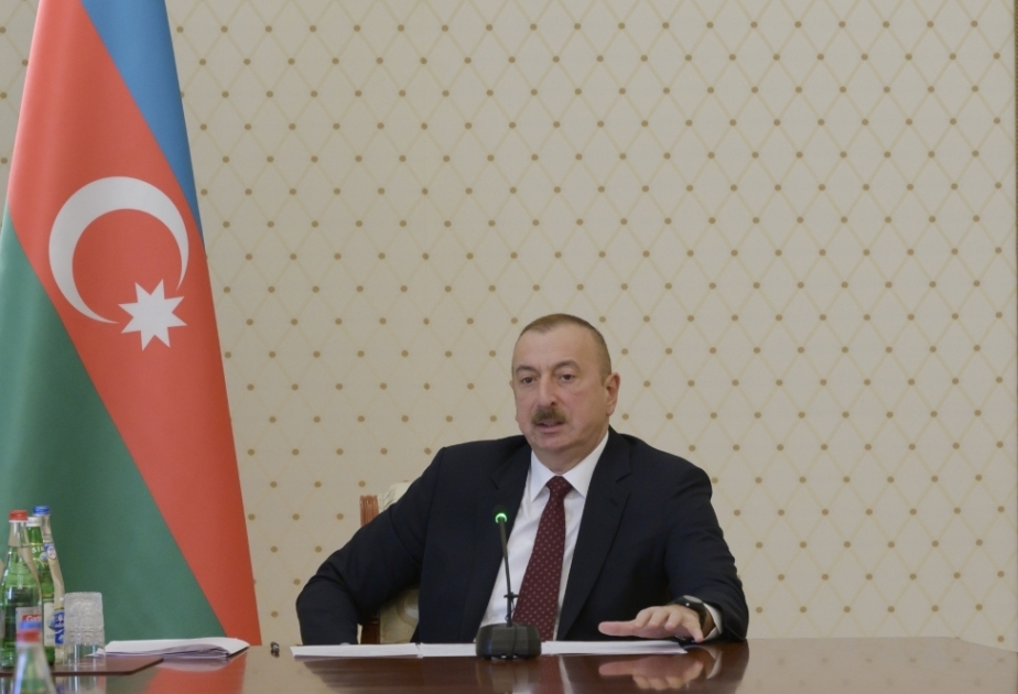 Prezident İlham Əliyev: AXC-Müsavat cütlüyünün başında olan xəyanətkar ünsürlər Azərbaycanı dağıdırdılar, parçalayırdılar