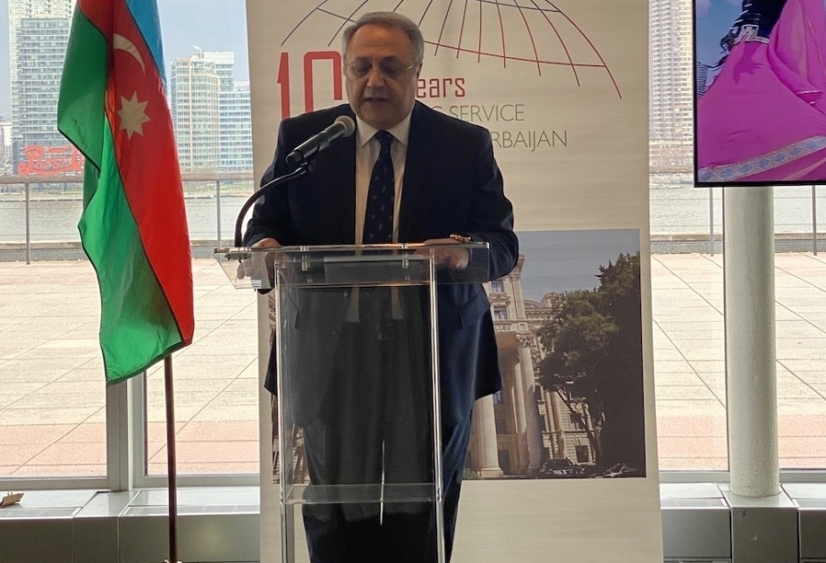 Se celebra el centenario del servicio diplomático de Azerbaiyán en Nueva York