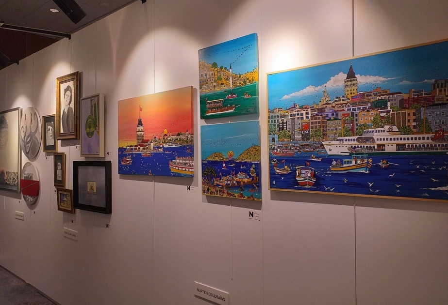 Azerbaiyán está representado en una exposición internacional de arte en Estambul