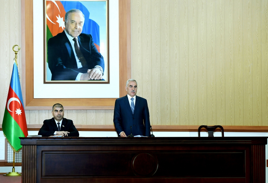 Beşinci çağırış Naxçıvan Muxtar Respublikası Ali Məclisinin on birinci sessiyası keçirilib