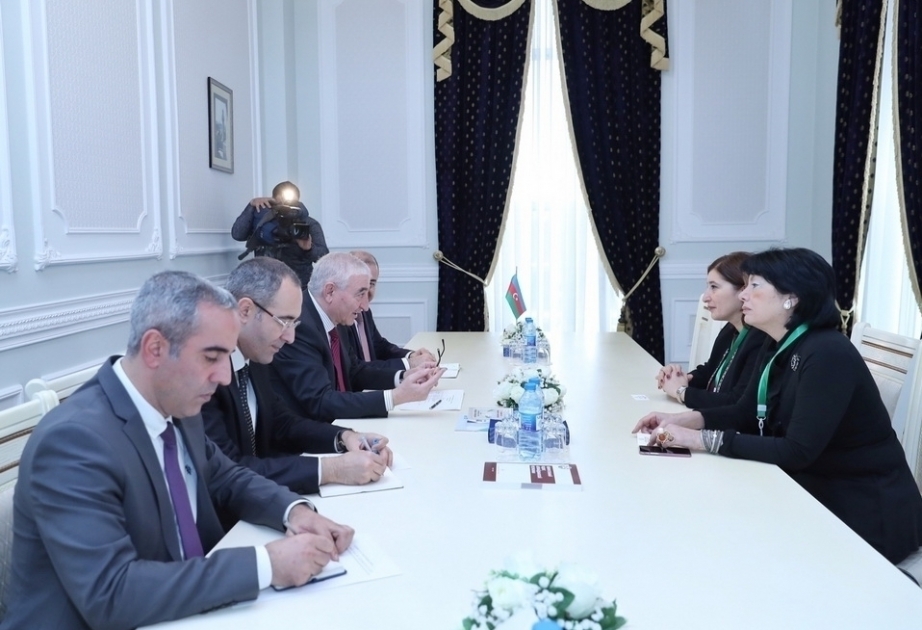 Председатель Центральной избирательной комиссии Азербайджана встретился с председателем ЦИК Грузии
