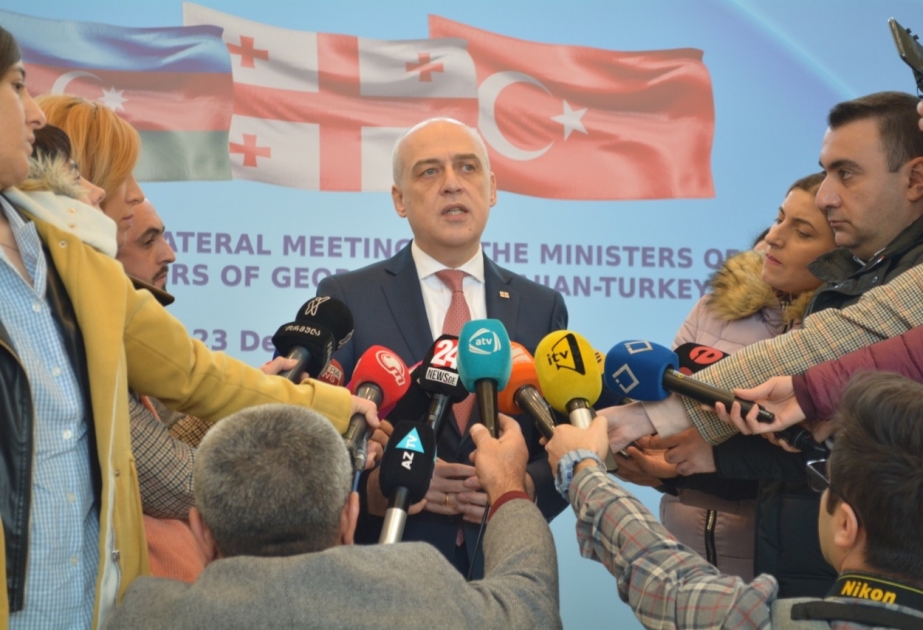 David Zalkaliani: Gürcüstan Azərbaycan və Türkiyə ilə əməkdaşlığın bütün sahələrdə inkişafında maraqlıdır