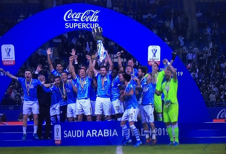 Lazio beats Juventus 3-1 to win Italian Super Cup in Riyadh