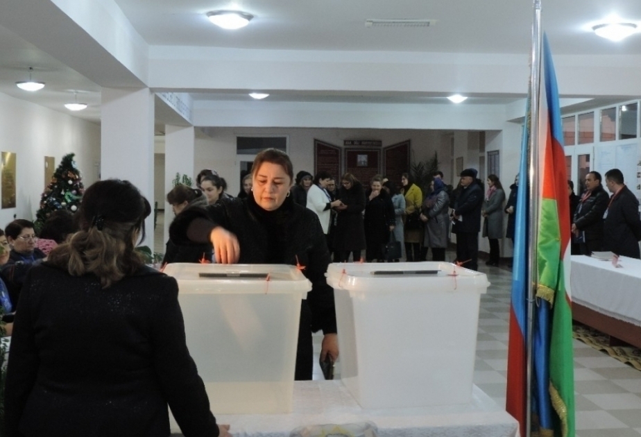 Elecciones municipales: “En la región norte de Azerbaiyán, los votantes votaron por 3.341 candidatos en 127 municipios”