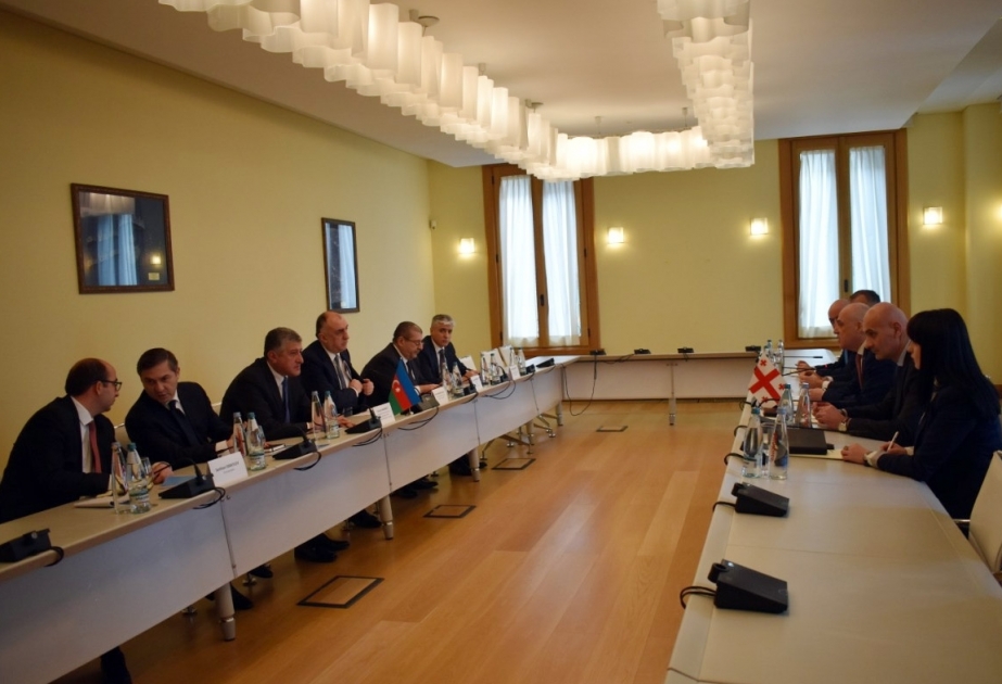 Azerbaijani FM meets with Georgian counterpart in Tbilisi