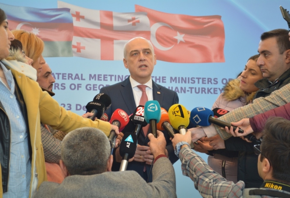 الخارجية: جورجيا تهتم بتطوير التعاون بجميع المجالات مع أذربيجان وتركيا