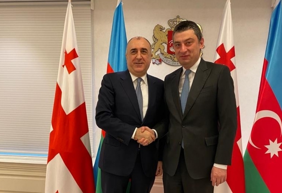 Außenminister Mammadyarov trifft sich mit Georgiens Premierminister in Tbilissi